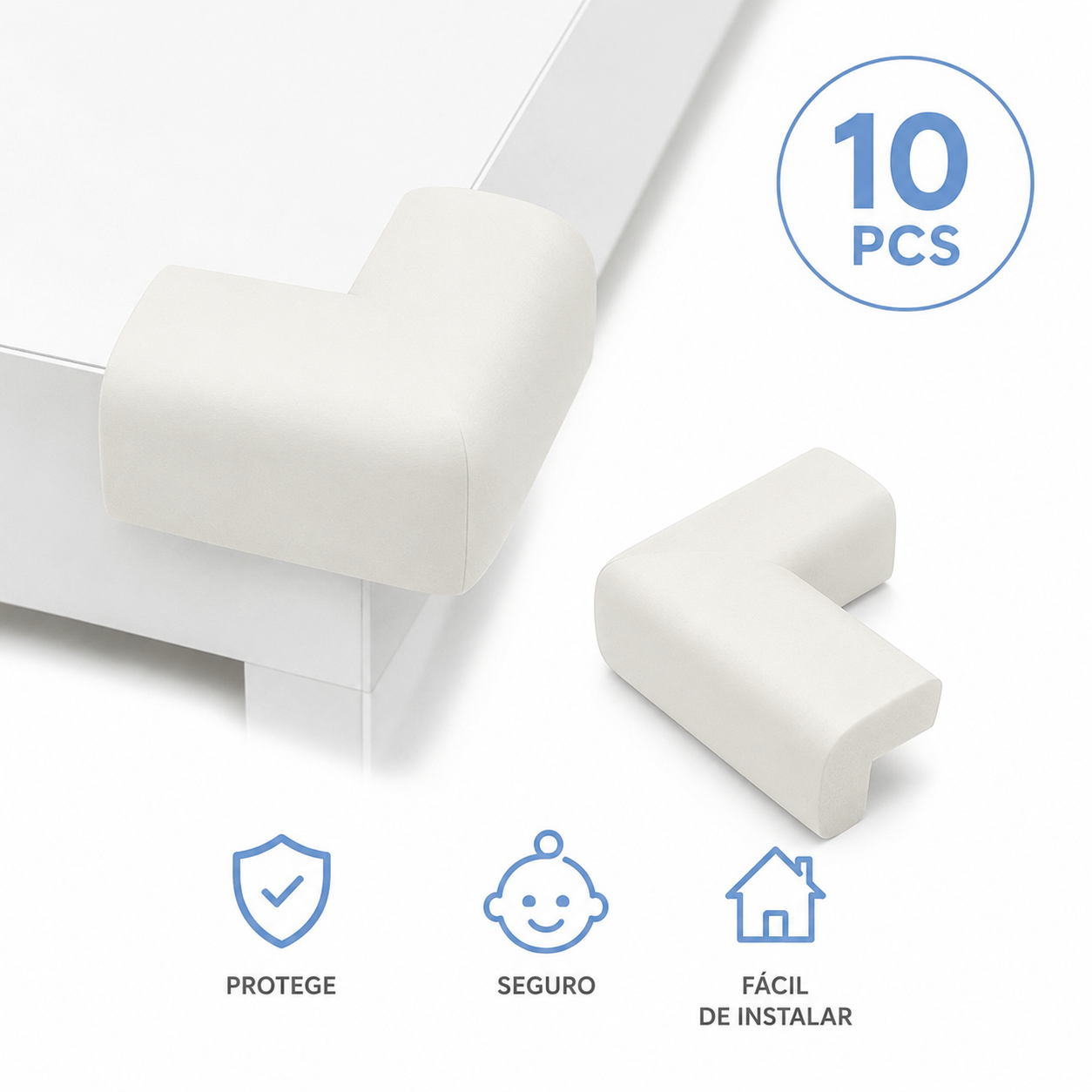 Protectores de esquinas suave 10pcs