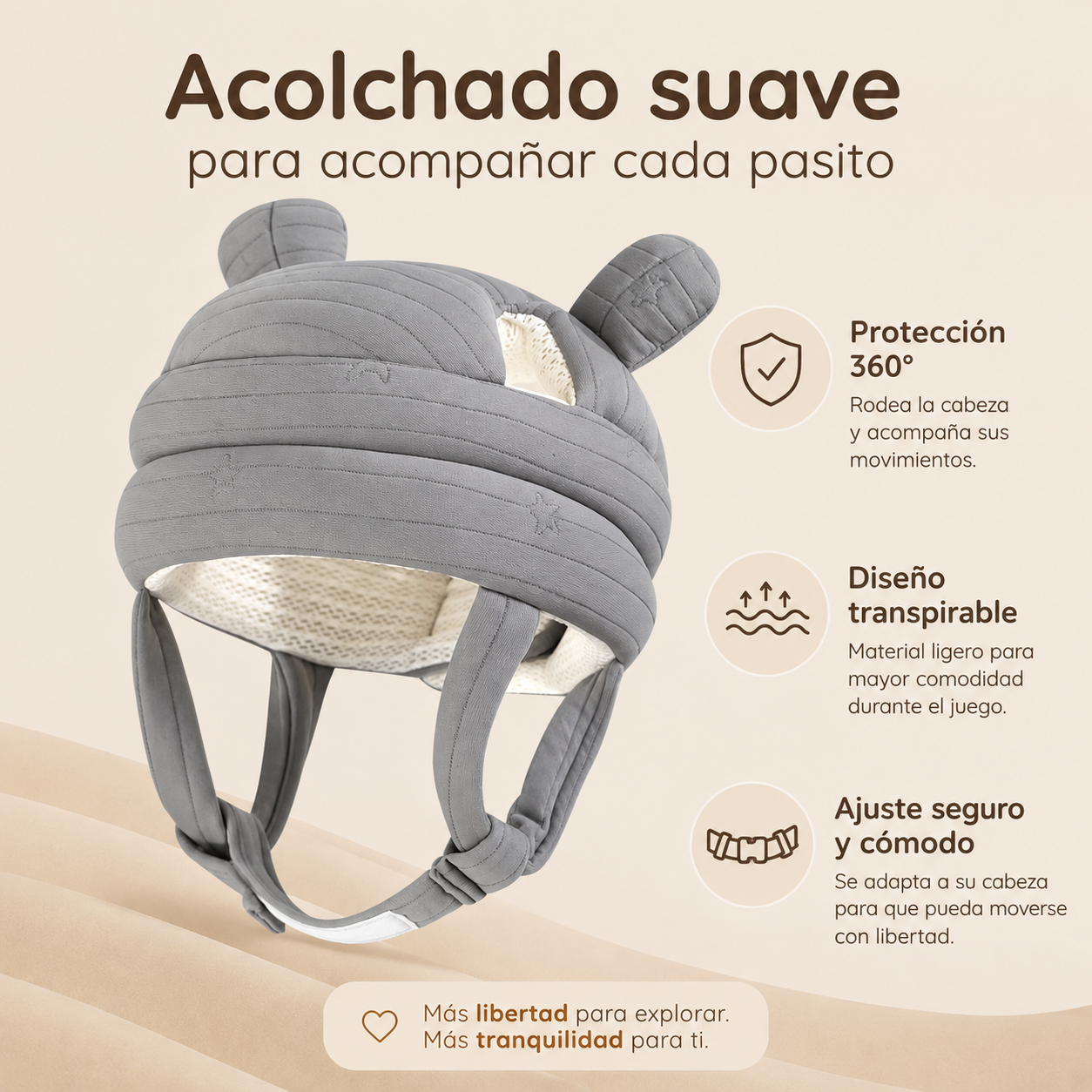Protector Acolchado para Bebé