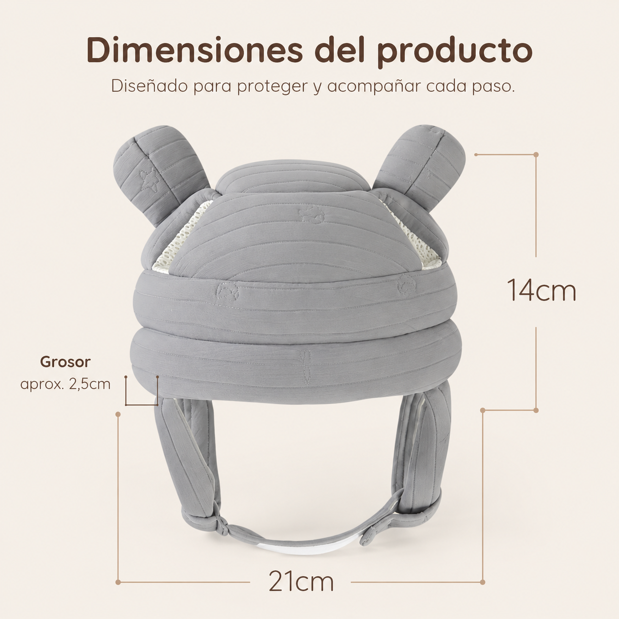 Protector Acolchado para Bebé